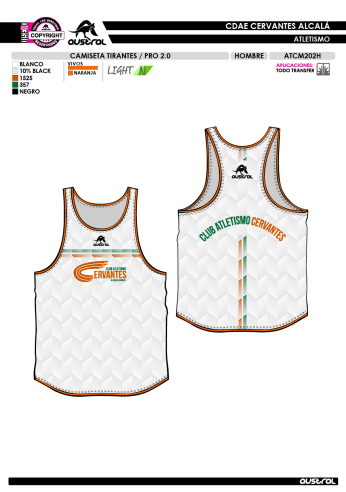 Camiseta Tirantes PRO 2.0 - Blanco