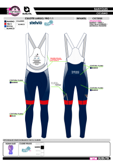 Culotte Largo PRO 1.1 - Marino 2