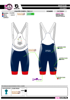 Culotte Corto PRO 3.1 - Marino 2