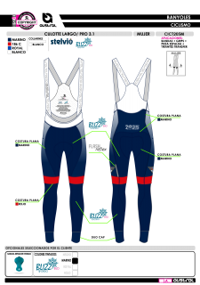 Culotte Largo PRO 3.1 - Marino 2