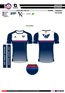 Lycra MC PRO 2.0 - Marino 2