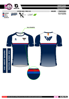 Lycra MC PRO 2.0 - Marino 2