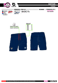 Bermuda PRO 2.3 - Marino 2