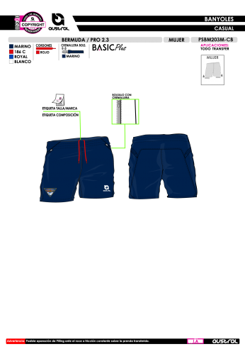 Bermuda PRO 2.3 - Marino