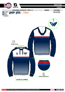 Sudadera Capucha PRO 1.6 -... 2