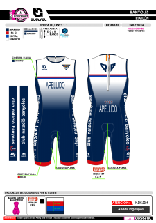 Tritraje PRO 1.1 - Marino 2