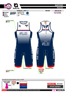 Tritraje PRO 1.1 - Marino 2