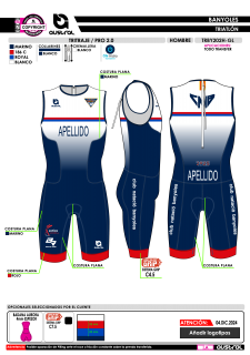 Tritraje PRO 2.0 - Marino 2