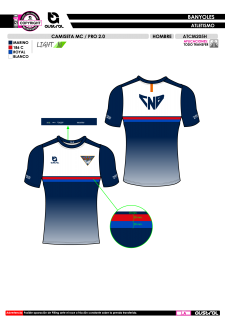 Camiseta MC PRO 2.0 - Marino 2