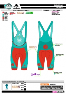 Culote Corto PRO 3.1 - Azul 2