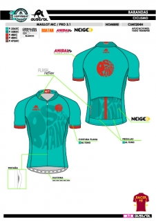 Maillot MC PRO 3.1 - Azul 2