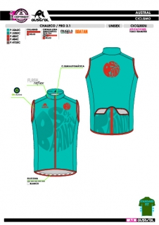 Chaleco PRO 3.1 - Azul 2