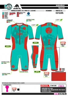 Tritraje AERO D PRO 2.1 LD... 2