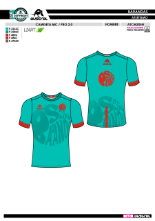 Camiseta MC PRO 2.0 - Azul 2