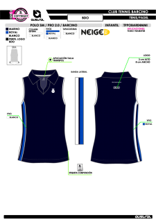 Polo SM PRO 2.0 - Marino 2