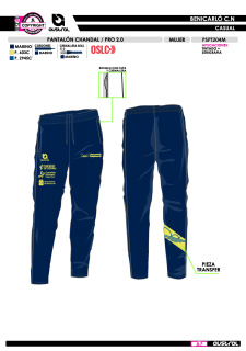 Pant. Chándal PRO 2.0 - Marino