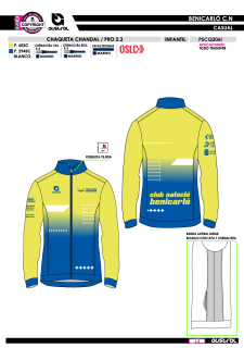 Chaq. Chándal PRO 2.3 - Royal 2