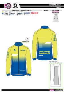 Chaq. Chándal PRO 2.3 - Royal 2