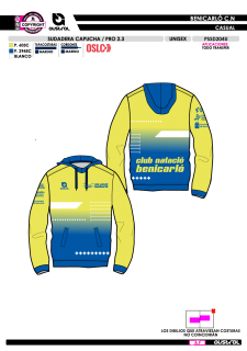 Sudadera Capucha PRO 2.3 -... 2