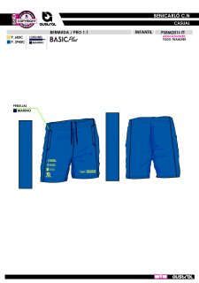 Bermuda PRO 1.1 - Azul 2