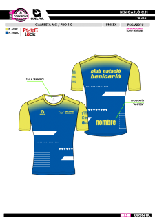 Camiseta MC PRO 1.0 - Azul 2