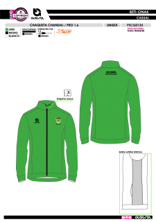 Chaq. Chándal PRO 1.6 - Verde 2