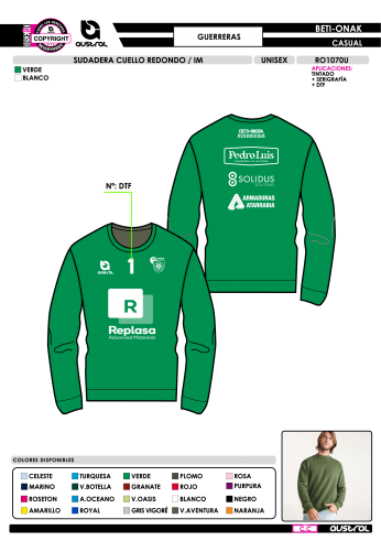 Sudadera Cuello Redondo IM -...