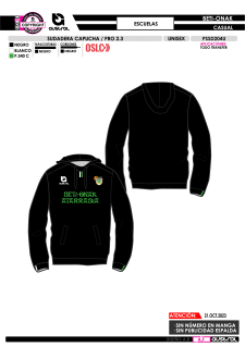 Sudadera Capucha PRO 2.3 -... 2