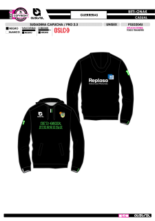 Sudadera Capucha PRO 2.3 -... 2