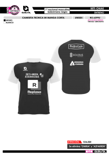 Camiseta Técnica IM - Negro 2