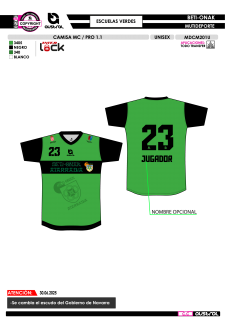 Camisa MC PRO 1.1 -... 2