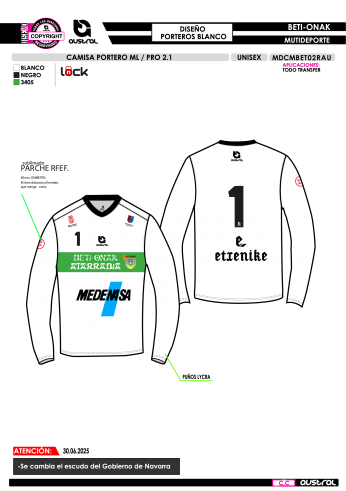 Camiseta Portero ML PRO 2.1 - Portero...