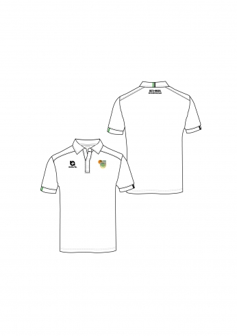 Polo MC PRO 2.0 Cuello Clásico - Blanco