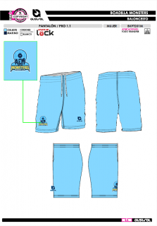 Pantalón PRO 1.1 - Celeste