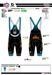 Culotte Corto PRO 3.1 - Negro 2