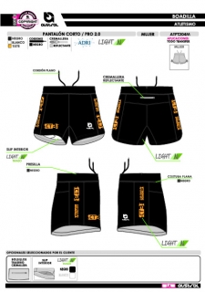 Pantalón Corto PRO 2.0 - Negro 2