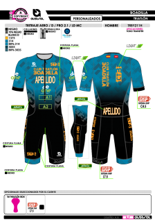 Tritraje AERO D PRO 2.1 LD...