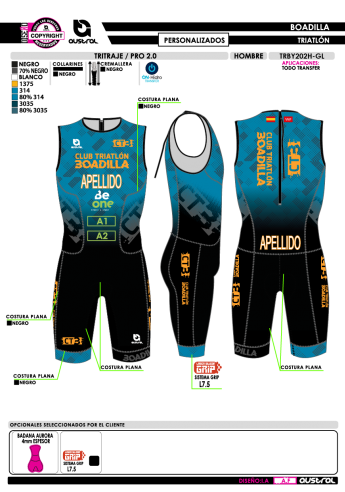 Tritraje PRO 2.0 - Logos Personales -...