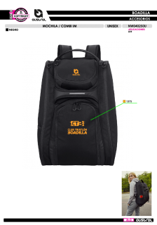 Mochila Combi IM - Negro 2