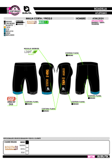 Malla Corta PRO 2.0 - Negro 2