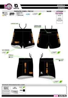 Pantalón Corto PRO 2.0 - Negro 2