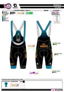 Culotte Corto PRO 3.1 - Negro 2