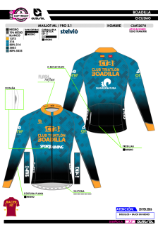 Maillot ML PRO 3.1 - Negro 2