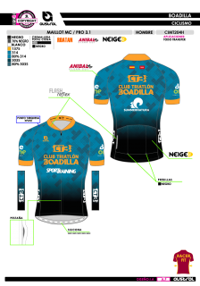 Maillot MC PRO 3.1 - Negro 2