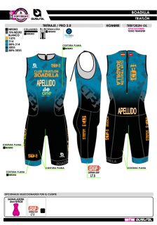 Tritraje PRO 2.0 - Negro 2