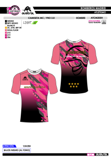 Camiseta MC PRO 2.0 - Rosa 2