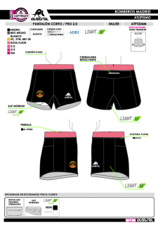 Pantalón Corto PRO 2.0 - Rosa 2