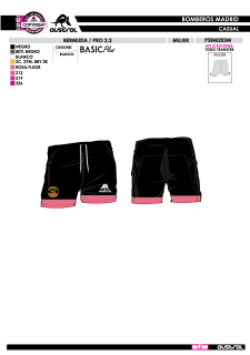 Bermuda PRO 2.3 - Negro 2