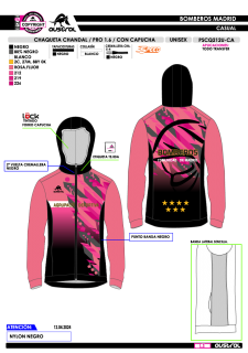 Chaqueta Chándal PRO 1.6 -... 2