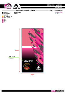 Toalla Microfibra 50x100 -... 2